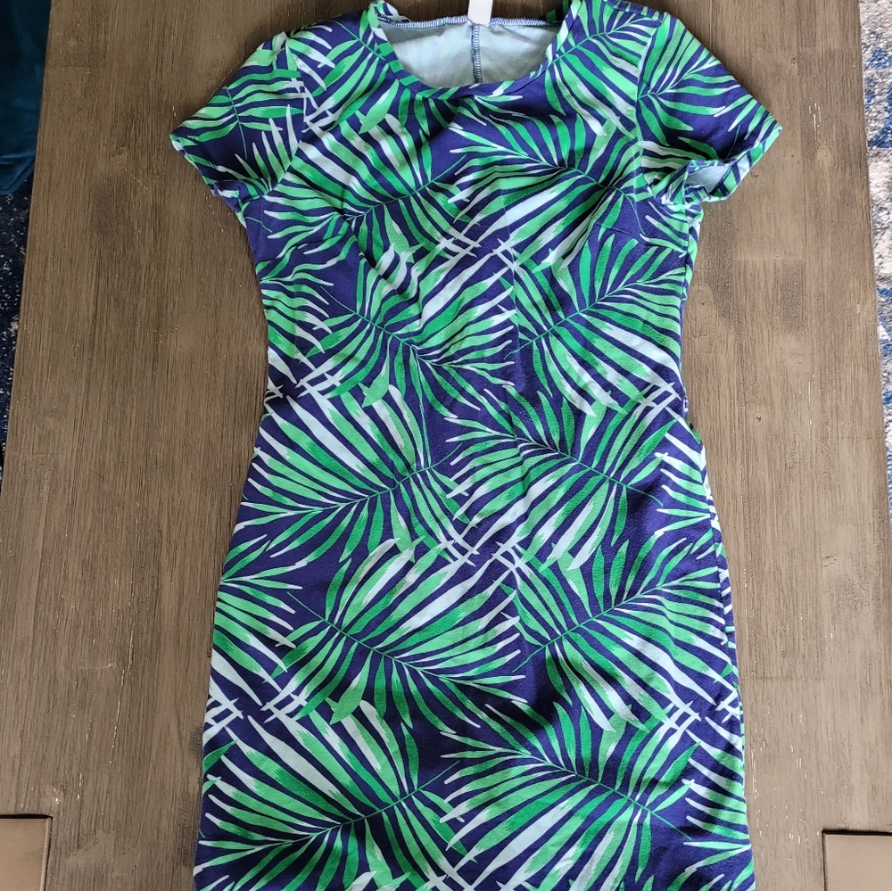 Tropical Tshirt Dress